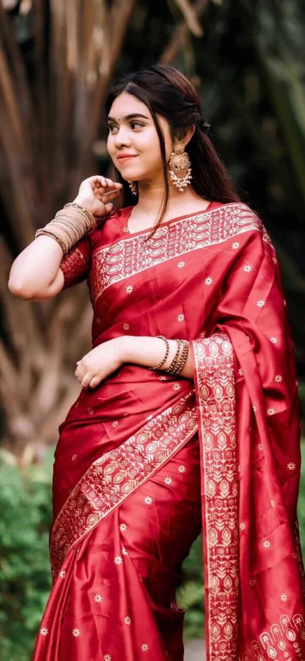 Primium Japani Silk Sharee - Image 2