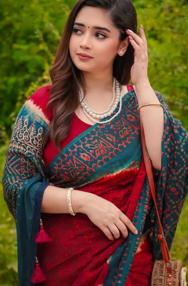 Premium Silk Batik Sari